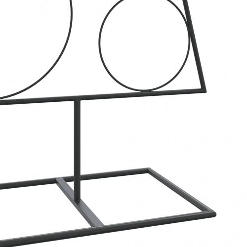 Dekoratīva Ziemassvētku Eglīte, Metāls, Melna, 150 Cm Vidaxl