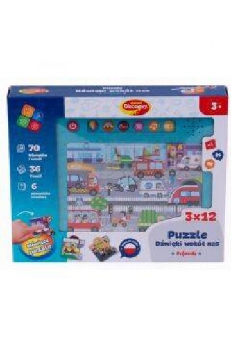 Dumel Puzzle Dźwięki Wokół Nas Pojazdy