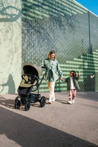 Easywalker Harvey 3 Fossil Grey Bērnu rati 2in1