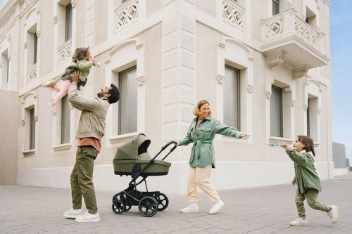 Easywalker Harvey 3 Fossil Grey Bērnu rati 2in1
