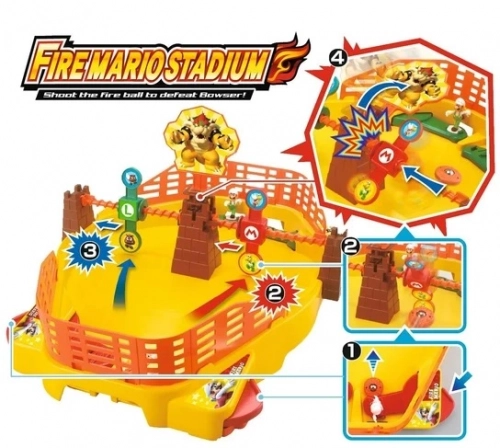 Epoch Super Mario Gra Zręcznościowa Fire Mario Stadium
