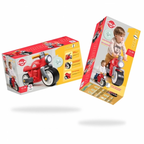 Детский мотоцикл-каталка FALK Prem1er Retro Red