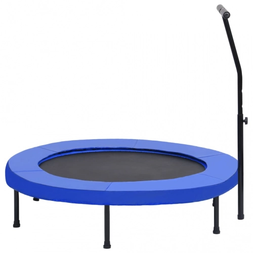 Fitnesa Batuts Ar Rokturi Un Aizsargapmali, 122 Cm Vidaxl