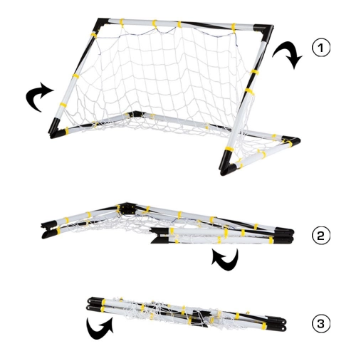 Futbola vārti salokāmi 100X70X70 cm CB Sport 3+ CB43690