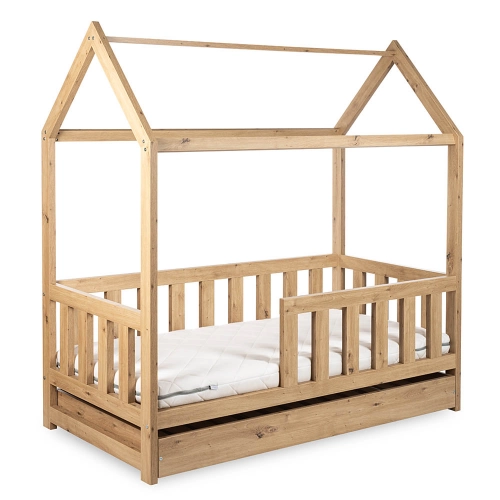 Кровать-домик Klups LIV OAK 160×80
