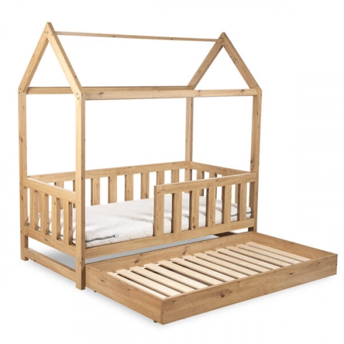 Кровать-домик Klups LIV OAK 160×80