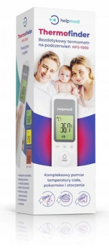 Helpmedi Termometr Bezdotykowy HFS-1000 Help Medi LOT AVTA