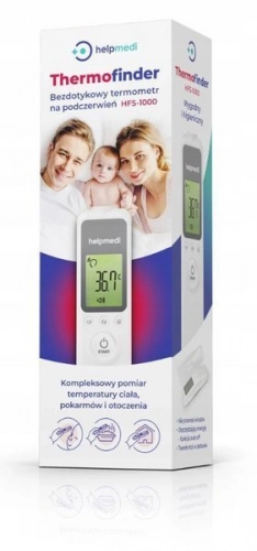 Helpmedi Termometr Bezdotykowy HFS-1000 Help Medi LOT AVTA