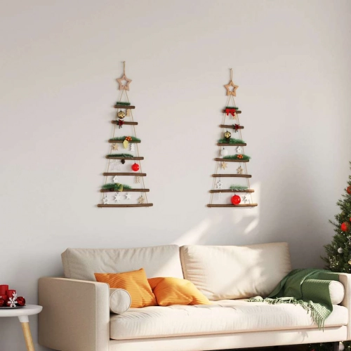 Iekarināmas Ziemassvētku Eglītes Ar Top Zvaigznēm 2 Gab 42X90Cm Vidaxl