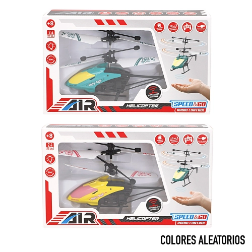 Infrasarkanais lidojošais helikopters, ar rokas vadību, ar tuvuma sensoru (uz augšu, uz leju), USB 8+ CB41850