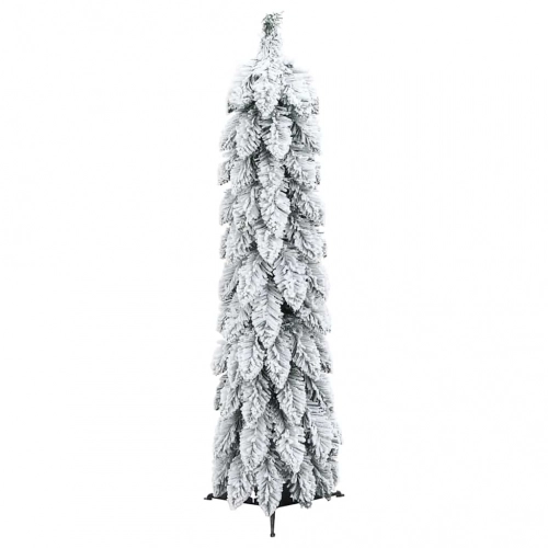 Izgaismota Mākslīgā Ziemassvētku Egle Ar 45 Led, Sniegu, 90 Cm Vidaxl