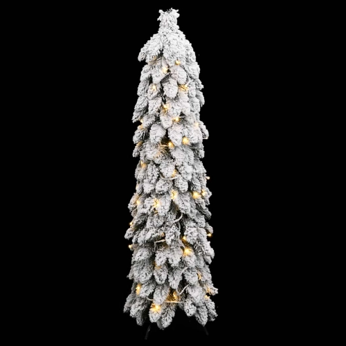 Izgaismota Mākslīgā Ziemassvētku Egle Ar 80 Led, 150 Cm Vidaxl
