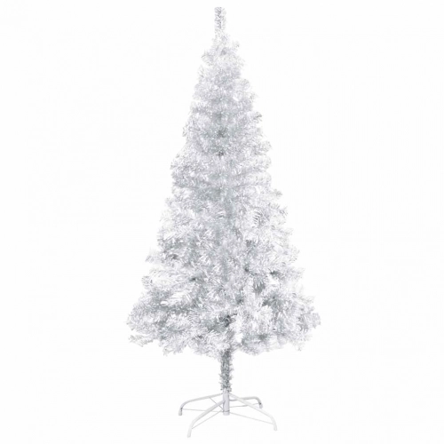 Izgaismota Mākslīgā Ziemassvētku Egle Ar Rotājumiem, 120Cm, Pet Vidaxl