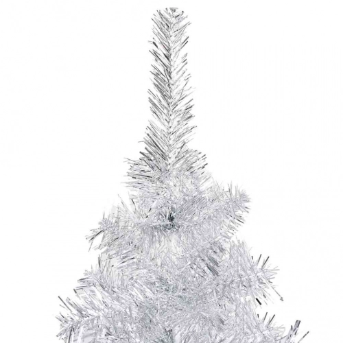Izgaismota Mākslīgā Ziemassvētku Egle Ar Rotājumiem, 120Cm, Pet Vidaxl