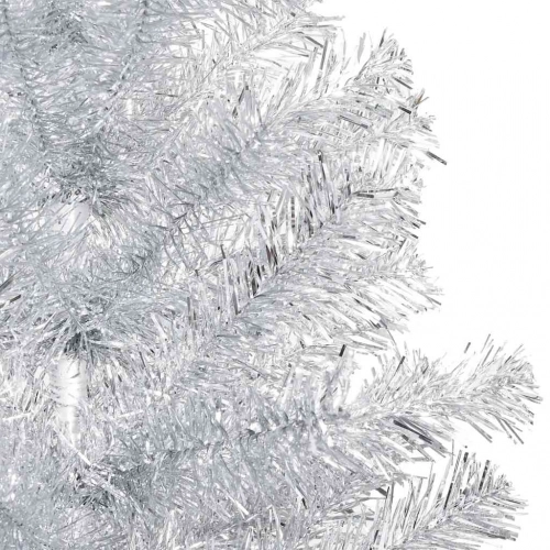 Izgaismota Mākslīgā Ziemassvētku Egle Ar Rotājumiem, 120Cm, Pet Vidaxl