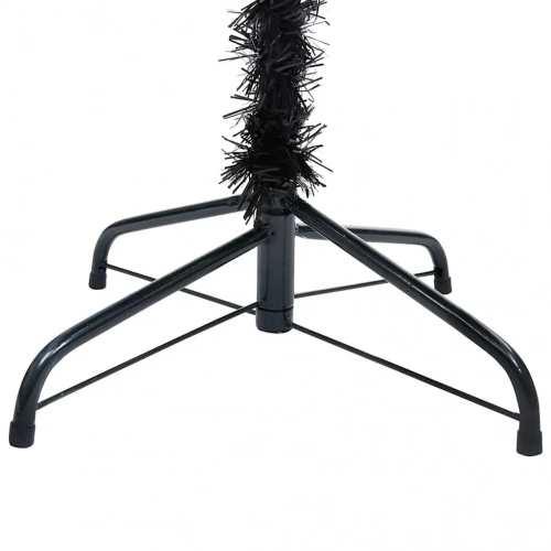 Izgaismota Mākslīgā Ziemassvētku Egle Ar Rotājumiem, 120Cm, Pvc Vidaxl