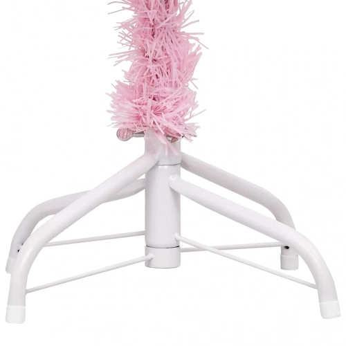 Izgaismota Mākslīgā Ziemassvētku Egle Ar Rotājumiem, 120Cm, Pvc Vidaxl