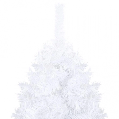 Izgaismota Mākslīgā Ziemassvētku Egle Ar Rotājumiem, 120Cm, Pvc Vidaxl