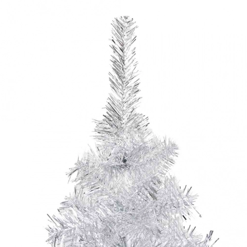 Izgaismota Mākslīgā Ziemassvētku Egle Ar Rotājumiem, 150Cm, Pet Vidaxl