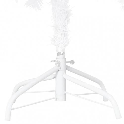 Izgaismota Mākslīgā Ziemassvētku Egle Ar Rotājumiem, 150Cm, Pvc Vidaxl