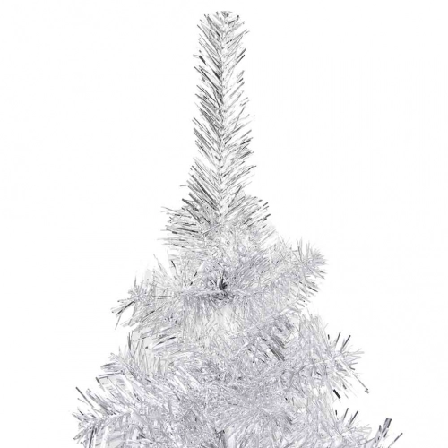 Izgaismota Mākslīgā Ziemassvētku Egle Ar Rotājumiem, 240Cm, Pet Vidaxl