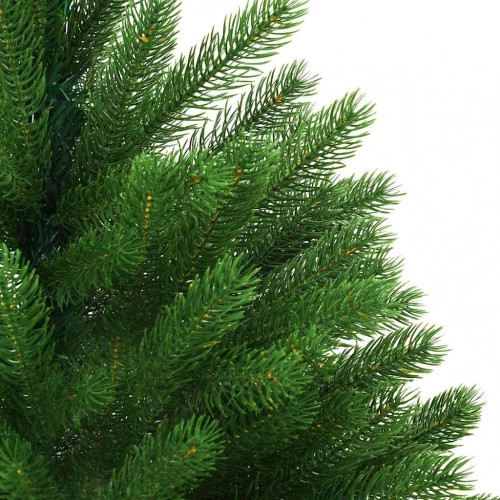 Izgaismota Ziemassvētku Egle Ar Rotājumiem, Zaļa, 120 Cm Vidaxl
