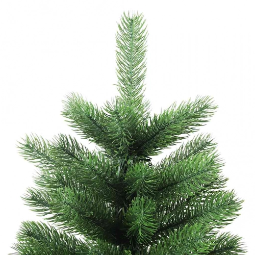 Izgaismota Ziemassvētku Egle Ar Rotājumiem, Zaļa, 90 Cm Vidaxl