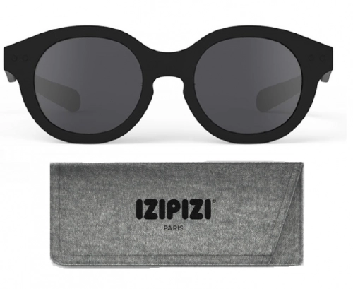 IZIPIZI Okulary Przeciwsłoneczne dla Dzieci 9-36 msc Czarny C
