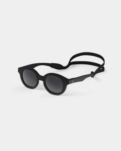 IZIPIZI Okulary Przeciwsłoneczne dla Dzieci 9-36 msc Czarny C