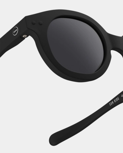 IZIPIZI Okulary Przeciwsłoneczne dla Dzieci 9-36 msc Czarny C