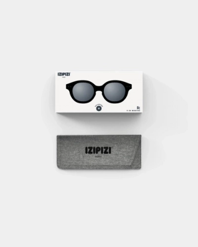 IZIPIZI Okulary Przeciwsłoneczne dla Dzieci 9-36 msc Czarny C