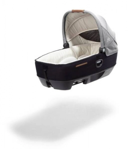 Joie Signature Calmi R129 Gondola z Możliwością Montażu W Samochodzie Carbon + Joie i-Base Encore Baza Obrotowa