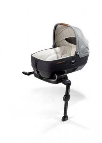 Joie Signature Calmi R129 Gondola z Możliwością Montażu W Samochodzie Carbon + Joie i-Base Encore Baza Obrotowa