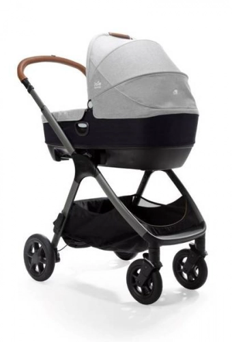 Joie Signature Calmi R129 Gondola z Możliwością Montażu W Samochodzie Carbon + Joie i-Base Encore Baza Obrotowa
