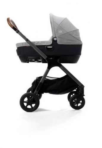 Joie Signature Calmi R129 Gondola z Możliwością Montażu W Samochodzie Carbon + Joie i-Base Encore Baza Obrotowa