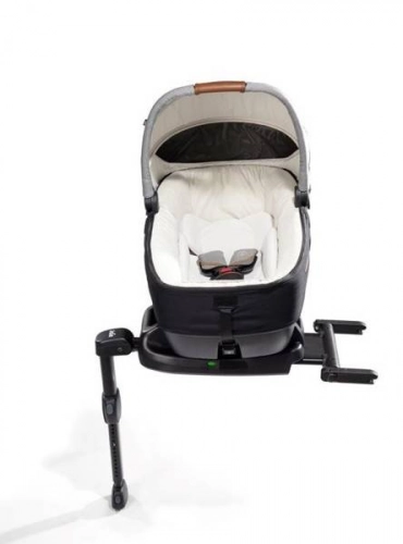 Joie Signature Calmi R129 Gondola z Możliwością Montażu W Samochodzie Carbon + Joie i-Base Encore Baza Obrotowa