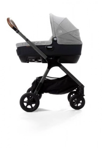 Joie Signature Calmi R129 Gondola z Możliwością Montażu W Samochodzie Carbon + Joie i-Base Encore Baza Obrotowa