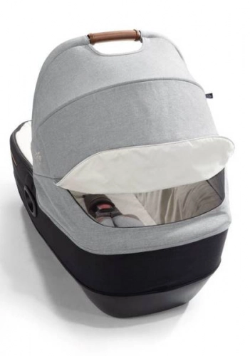 Joie Signature Calmi R129 Gondola z Możliwością Montażu W Samochodzie Carbon + Joie i-Base Encore Baza Obrotowa