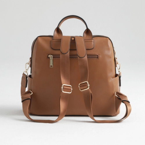 Joissy Mini Plecak i Torba Dla Mamy 2w1 Camel