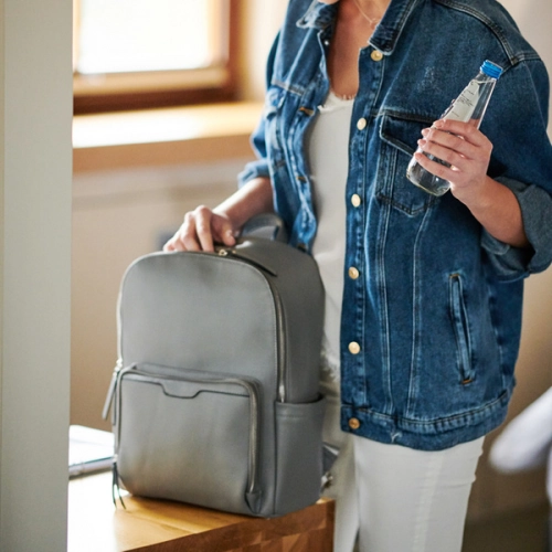 Joissy Moon Plecak Light Gray