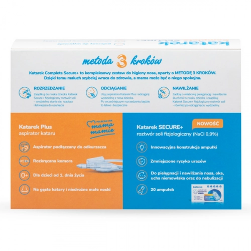 Katarek Aspirator do Nosa Katarek Complete Secure+