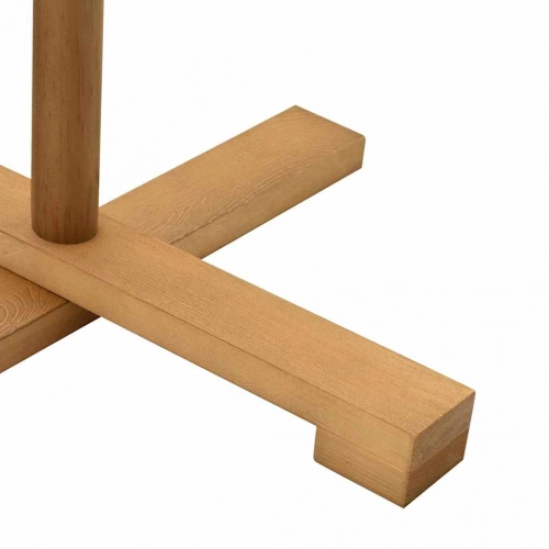 Koka Ziemassvētku Koks Brūna 150 Cm Priedes Masīvkoks Vidaxl