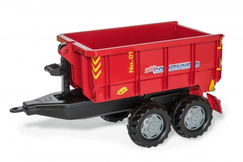 Konteinervedējs ar 2 konteinēriem traktoriem Rolly Toys Container Set 123933