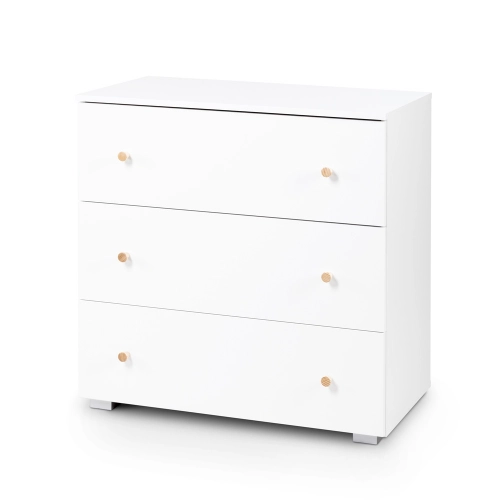 Kumode ar pārtinamo galdiņu Klups KAROLINA WHITE-PINE