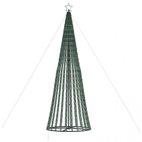 Led Ziemassvētku Eglīte 1028 Led Auksti Balts 403 Cm Vidaxl
