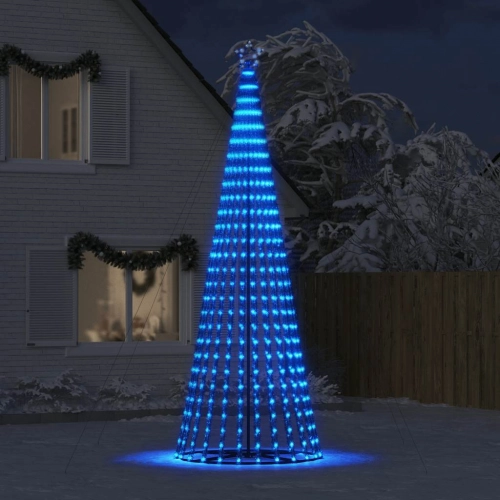 Led Ziemassvētku Eglīte 1028 Led Zila 403 Cm Vidaxl