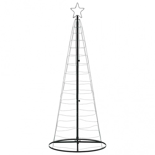 Led Ziemassvētku Eglīte 200 Led Krāsains 182 Cm Vidaxl