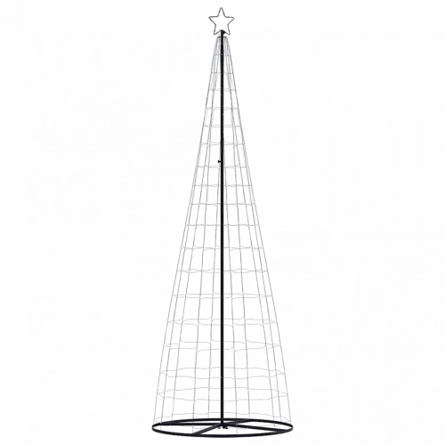 Led Ziemassvētku Eglīte 550 Led Krāsains 304 Cm Vidaxl