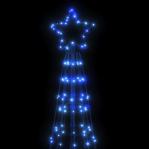 Led Ziemassvētku Eglīte 550 Led Zila 304 Cm Vidaxl
