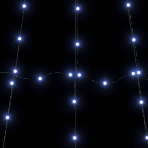 Led Ziemassvētku Koks Su 112 Led Zila 511 Cm Metāla Vidaxl